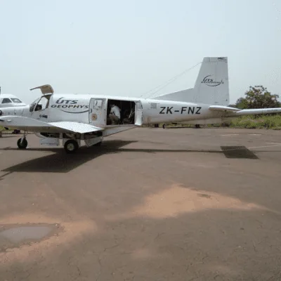Airborne surveys equipment