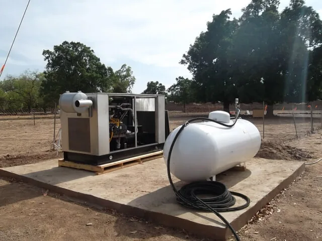 Bourakébougou electricity production pilot unit